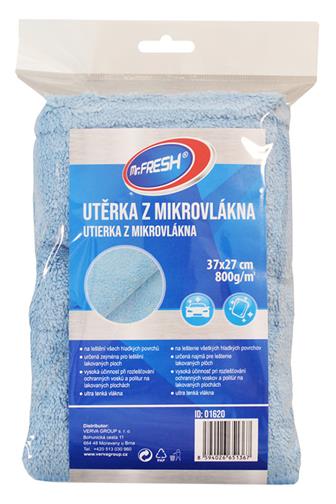 Utěrka z mikrovlákna 37 x 37cm 800 g/m2