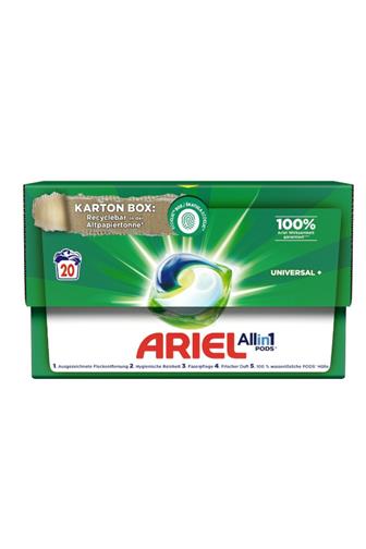 Ariel All in 1 universal plus kapsle 20 ks