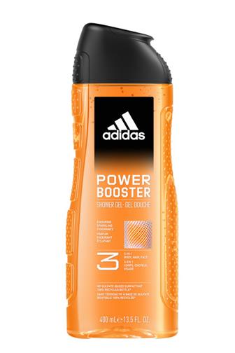Adidas 3v1 men Power Booster sprchový gel 400 ml