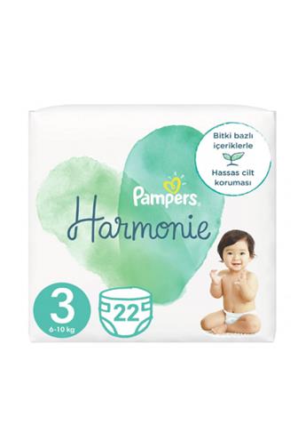 Pampers Harmonie jednorázové plenky 3 6-10 kg 22 ks