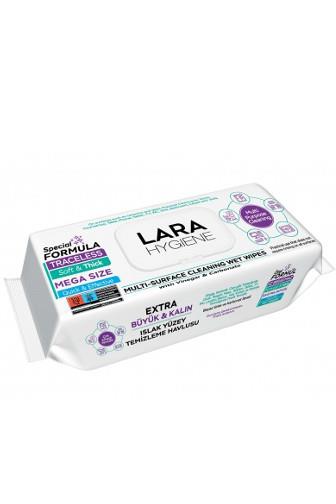 Lara Hygiene univerzální vlhčené ubrousky Extra 50 ks