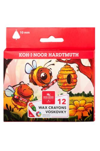 KOH-I-NOOR Voskovky trojhranné 10mm č.8272 12 ks
