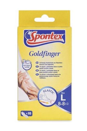 Spontex jednorázové rukavice L (8-8.5) 5 párů