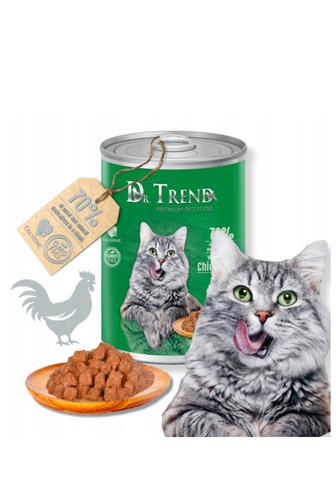 Dr.Trend cat kuře v omáčce 400 g