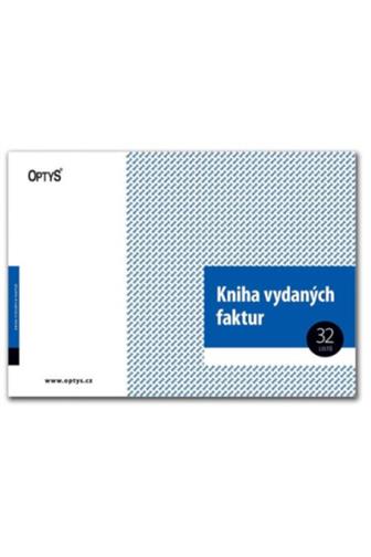 Optys kniha vydaných faktur A4 32 listů