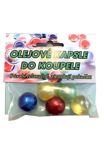 Olejové kapsle do koupele Atlantic kuličky 5ks
