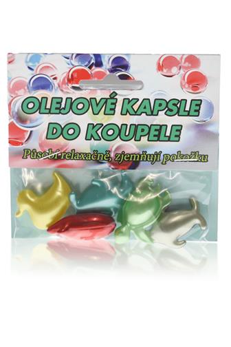 Olejové kapsle do koupele Atlantic zvířátka 5 ks