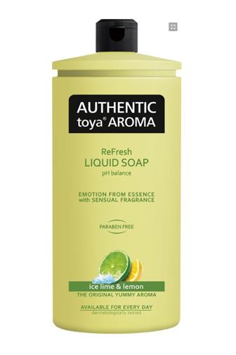 Authentic tekuté mýdlo Ice lime & lemon 600 ml