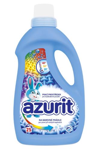 Azurit prací gel barevné prádlo pro nízké teploty 25 dávek 1 l