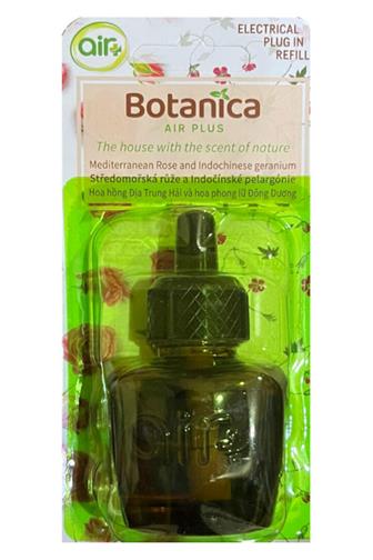 Air Plus Botanica electric středomořská růže a pelargonie náplň 19 ml