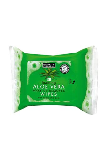 Beauty Formulas odlič.ubrousky Aloe Vera 30 ks