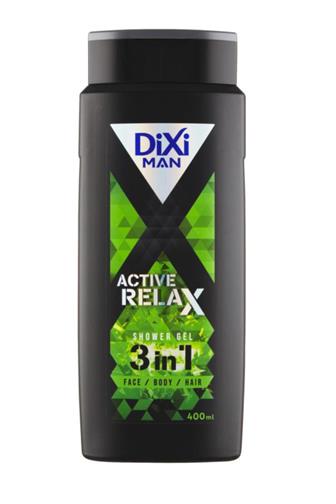 Dixi Active Relax men sprchový gel 3 v 1 400 ml