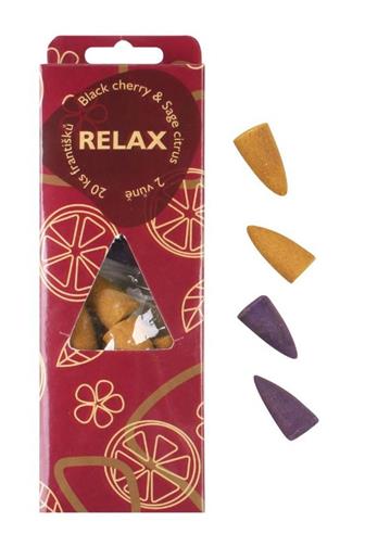 Relax Františky black cherry & sage citrus 2 x10 ks