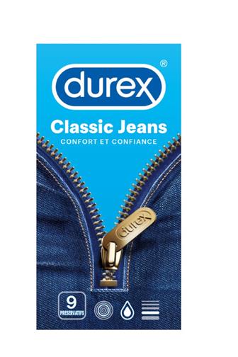 Durex Classic Jeans 9 ks