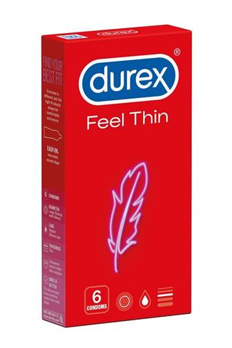 Durex Feel Thin 6 ks