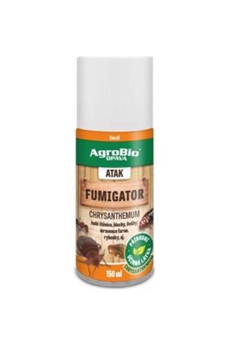 Agrobio Atak Fumigator hubí štěnice,blechy,šváby AE 150ml