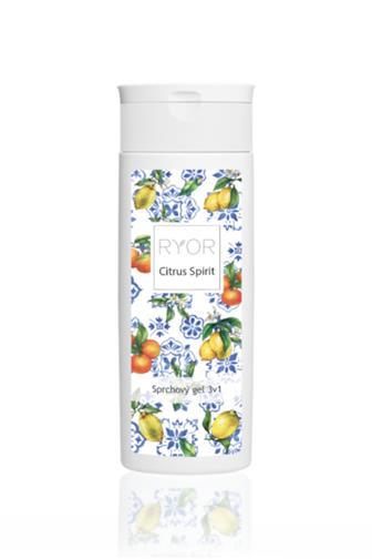 Ryor sprchový gel Citrus Spirit 3v1 200 ml