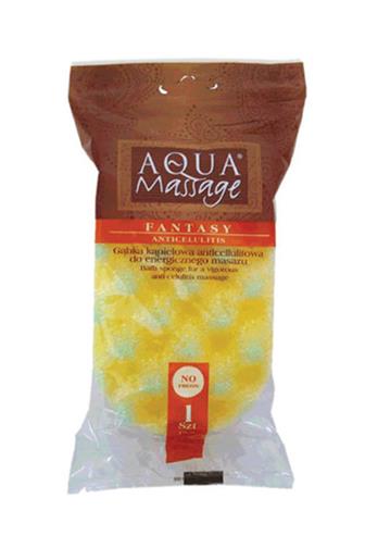 Aqua massage koupelová houba 2v1