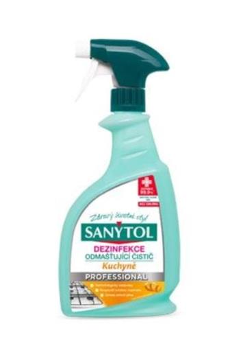 Sanytol Dezinfekce Professional čistič kuchyně citrus 750 ml