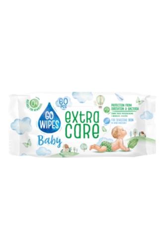 Go Wipes baby Extra Care sensitive s alantoinem 60 ks