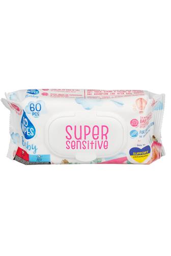 Go Wipes baby Super sensitive 60 ks