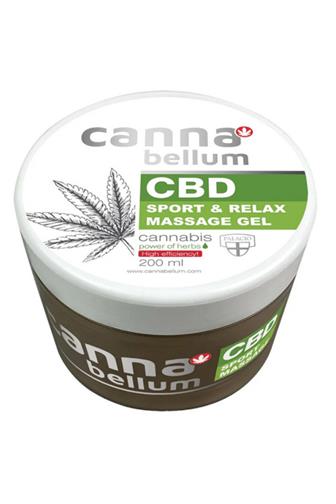 Palacio Canna bellum CBD masážní gel cannabis 200 ml