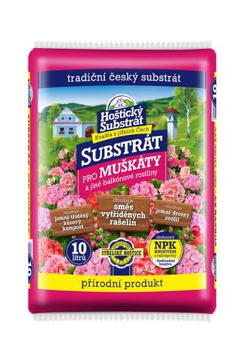 Forestina Substát Hoštický pro muškáty 10 l