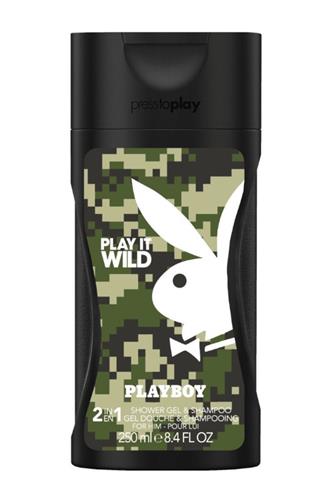 Playboy 2v1 Play It Wild Men sprchový gel 250 ml