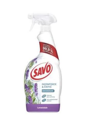 Savo Dezinfekce & čistič univerzální Levandule sprej 700 ml