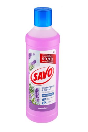 Savo dezinfekce a čistič na podlahy Levandule 1 l
