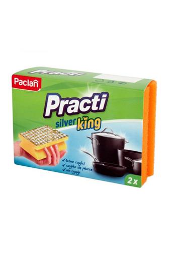 Paclan Practi houbička practi silver bez škrábanců 2 ks