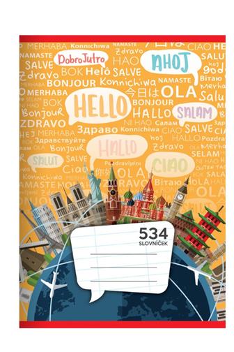 Slovníček 534 A5 Junior linka 30 listů