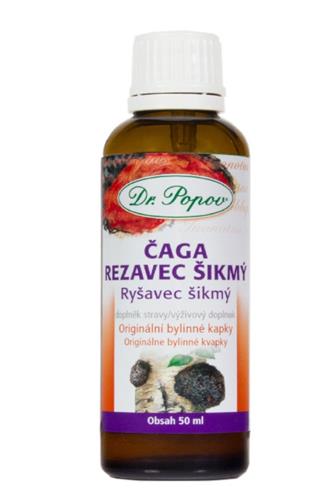 Dr.Popov Čaga rezavec šikmý 50 ml