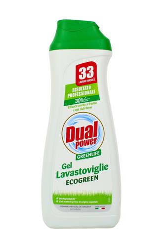 Dual Lavatrice Eco gel na nádobí 33 dávek 660 ml
