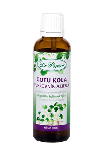 Dr.Popov Gotu Kola pupkovník azijský 50 ml