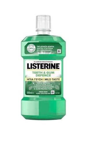 Listerine ústní voda Teeth & gum defence 500 ml