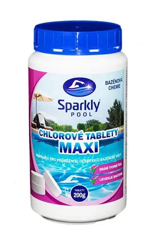 Sparkly Pool Maxi chlorové tablety 5 x 200 g