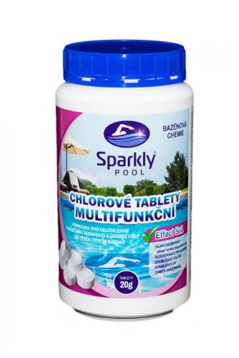 Sparkly Pool 5v1 chlorové tablety 50 x 20 g 1 kg