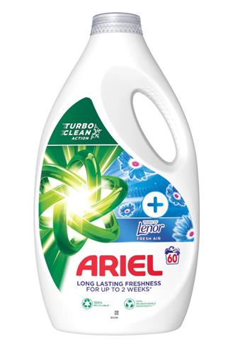 Ariel gel plus amethyst flower prací prostředek 60 dávek 3 l