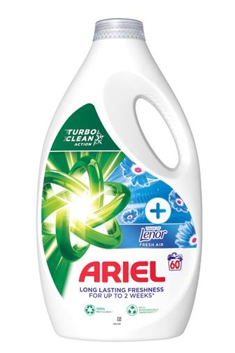 Ariel gel plus fresh air prací prostředek 60 dávek  3 l