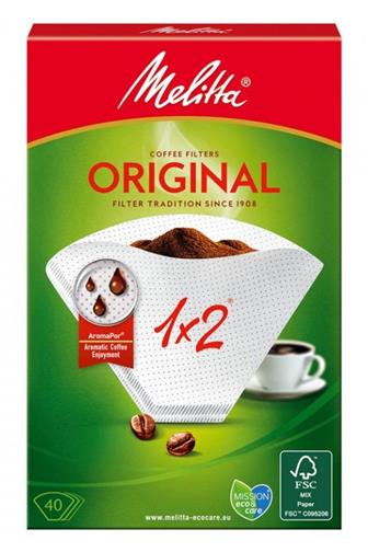 Melitta kávové filtry bílé AromaPóry 40 ks    