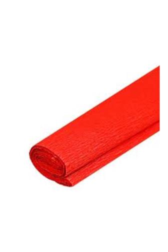 Junior krepový papír červený 07 2m x 50 cm