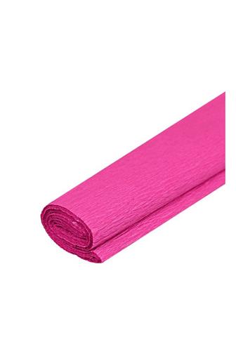 Junior krepový papír tm.růžový 12 2m x 50 cm
