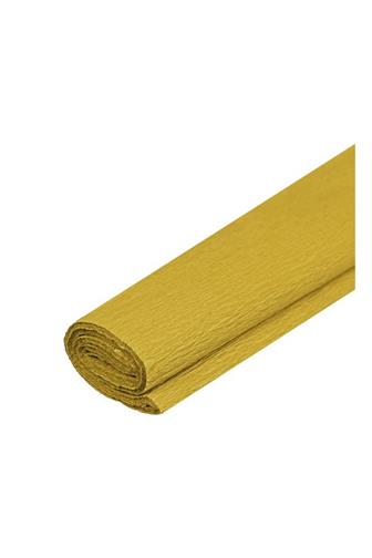 Junior krepový papír zlatý 32 2m x 50 cm