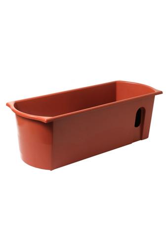 Truhlík samozavlažovací Flora  60 cm terakota