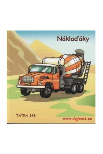 Leporelo Náklaďáky skládačka