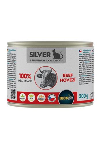 Ironpet Silver cat hovězí 200 g