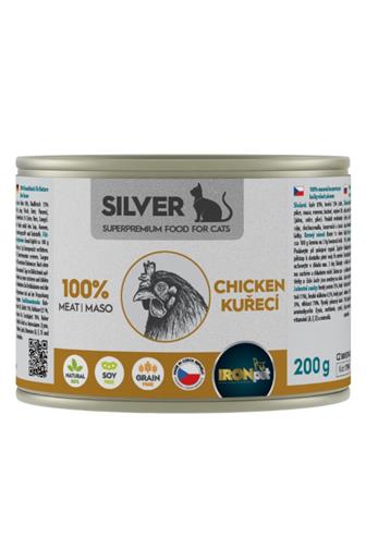 Ironpet Silver cat kuřecí 200g