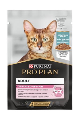 Purina ProPlan cat delicaté digestion kapsička ryba 85 g