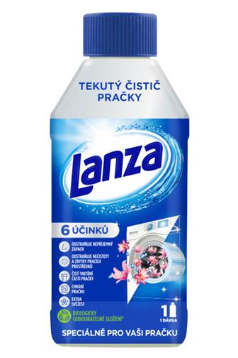 Lanza tekutý čistič pračky 6 účinků extra svěžest 250 ml